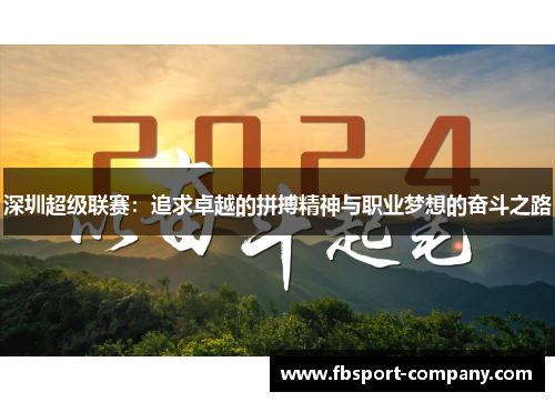 深圳超级联赛：追求卓越的拼搏精神与职业梦想的奋斗之路